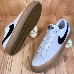 Nike SB Zoom Blazer Low Pro GT White Skate Shoes